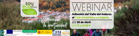Webinar | Adhesión del Valle del Ambroz al Club Ecoturismo en España